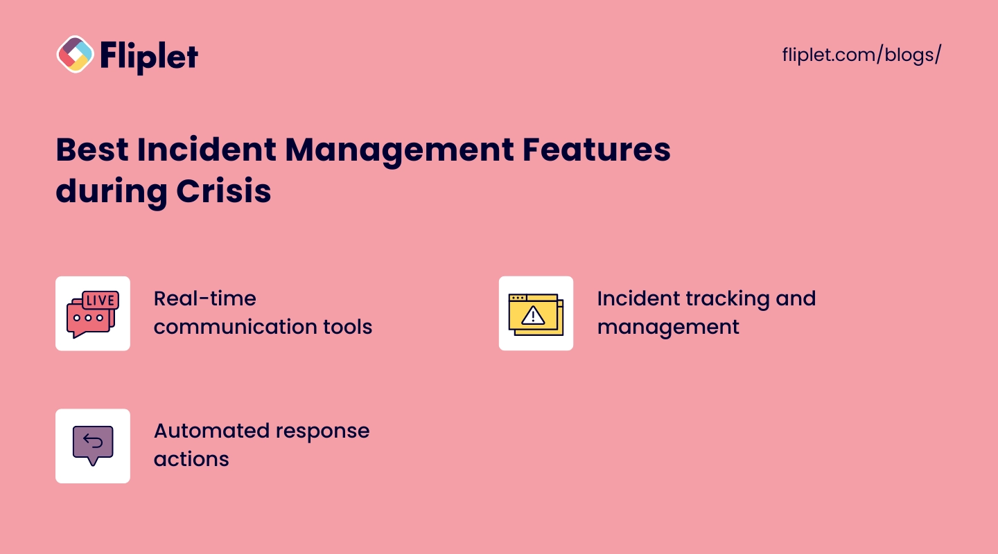 best incident management features during crisis image