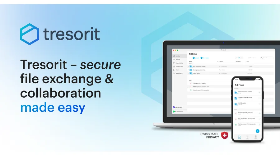 Tresorit business application preview