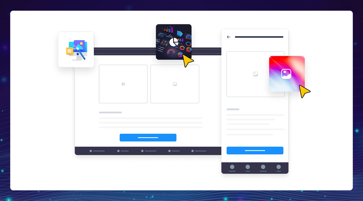 Screenshot of Fliplet's AI app builder interface