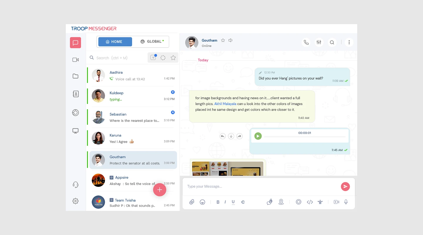 Troop Messenger