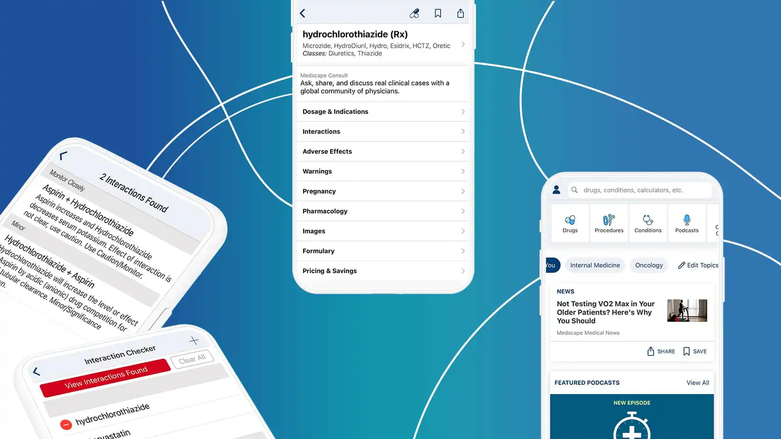 Medscape app example