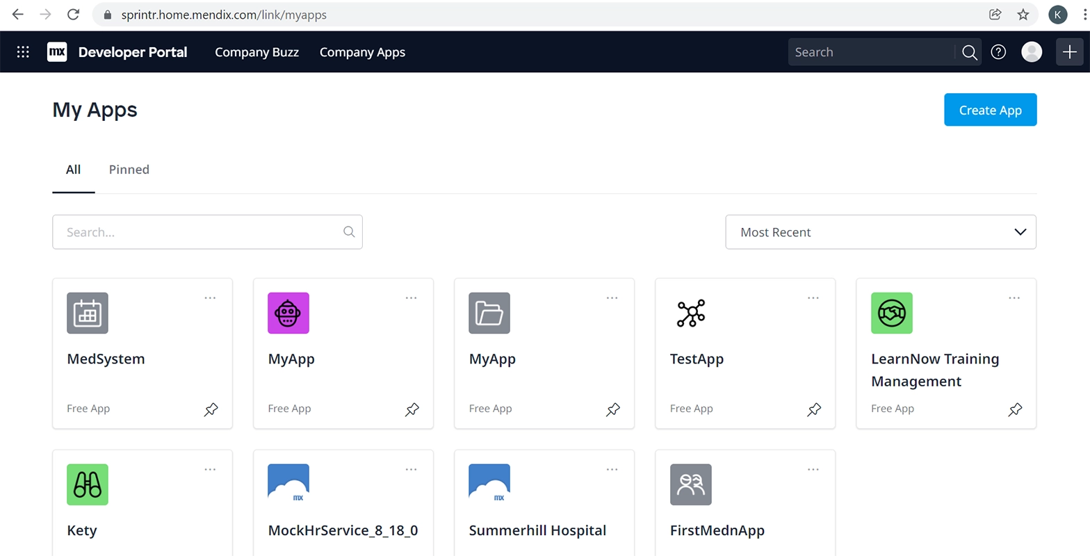 Mendix App Image