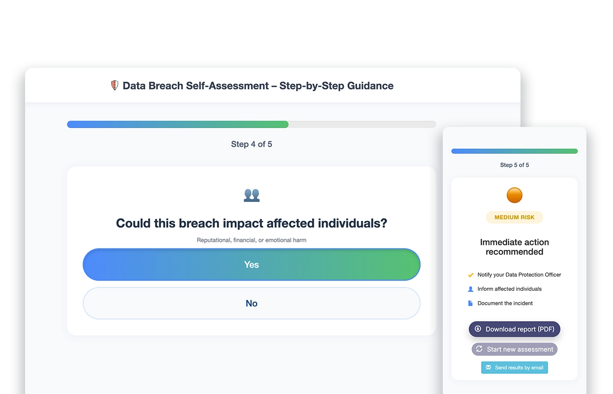 Decision tree app built with Fliplet AI