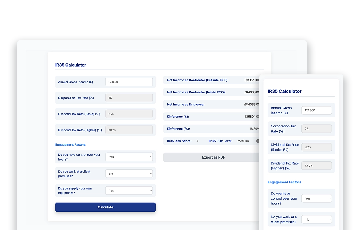 UK legal calculators built with Fliplet AI