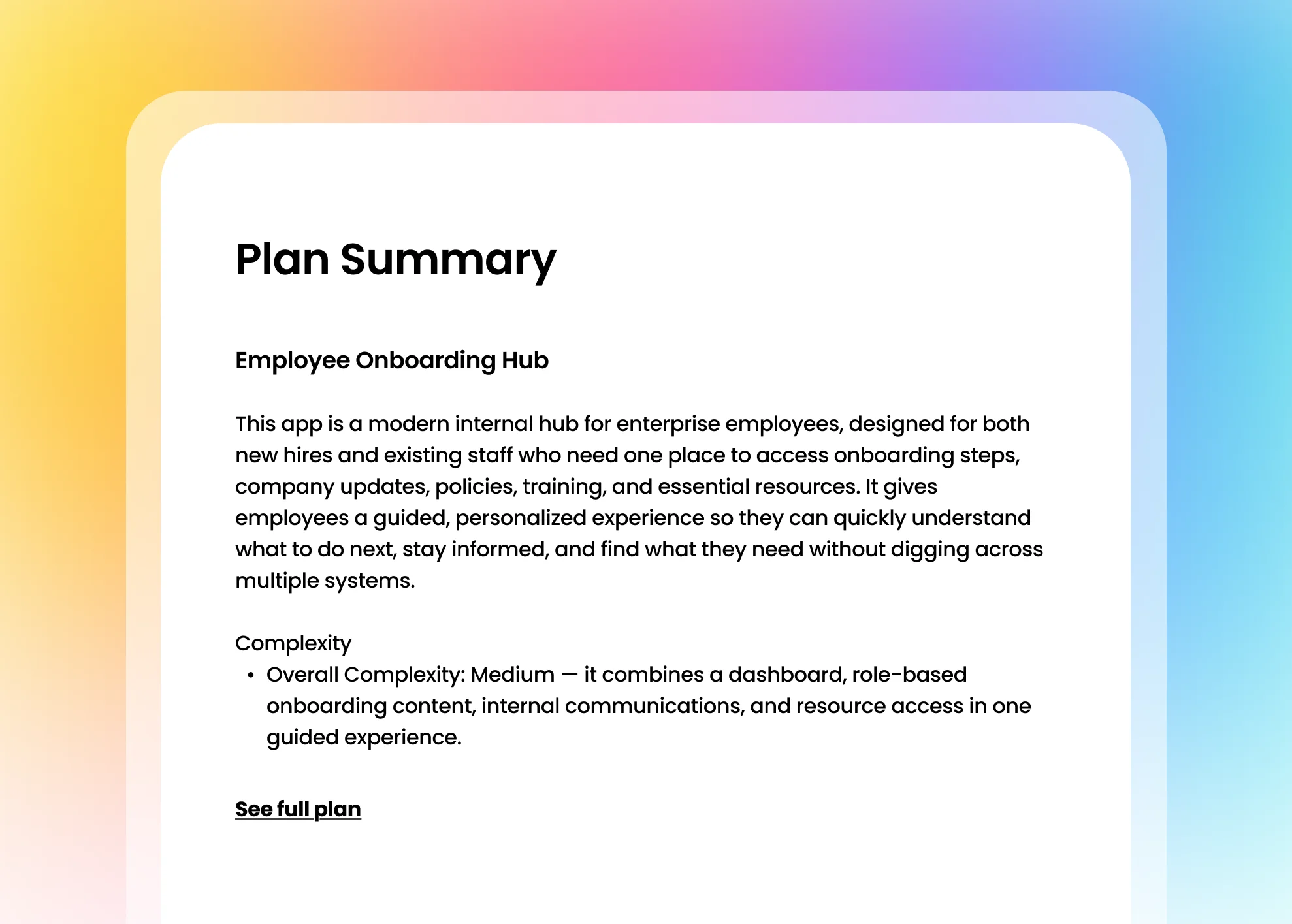 Fliplet app iteration preview for refining enterprise workflow view