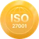 ISO 27001 certified badge