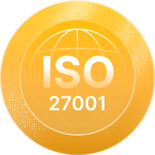 ISO 27001 badge