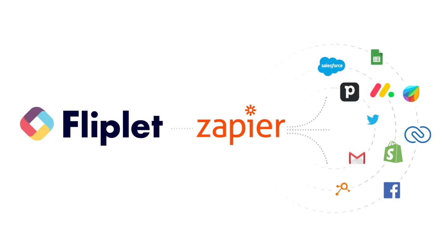 Fliplet and Zapier integration preview