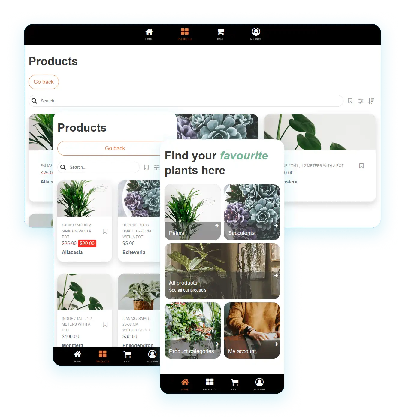 eCommerce solution preview