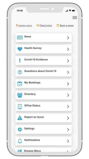Office hoteling software preview