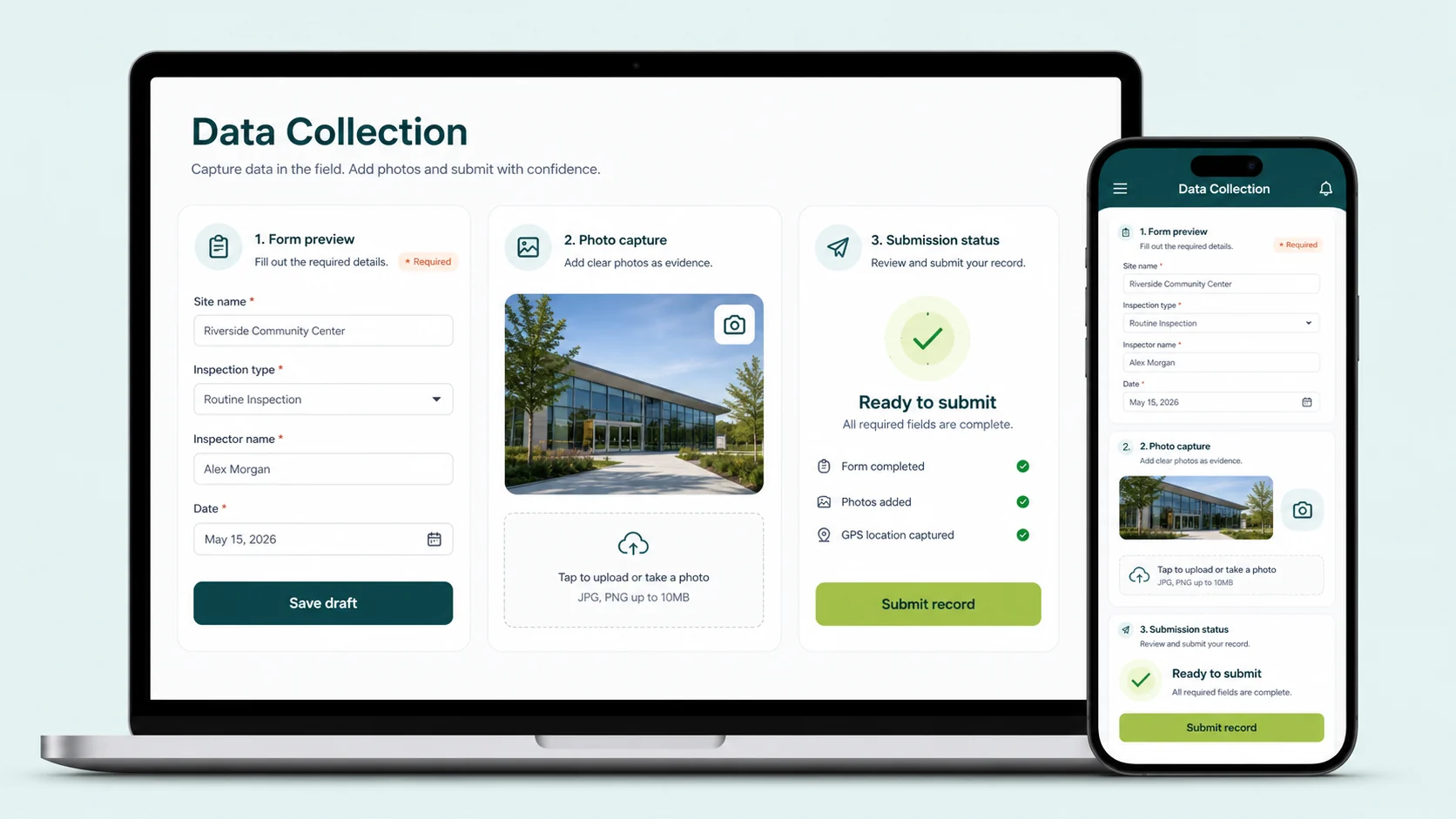 Data Collection App preview