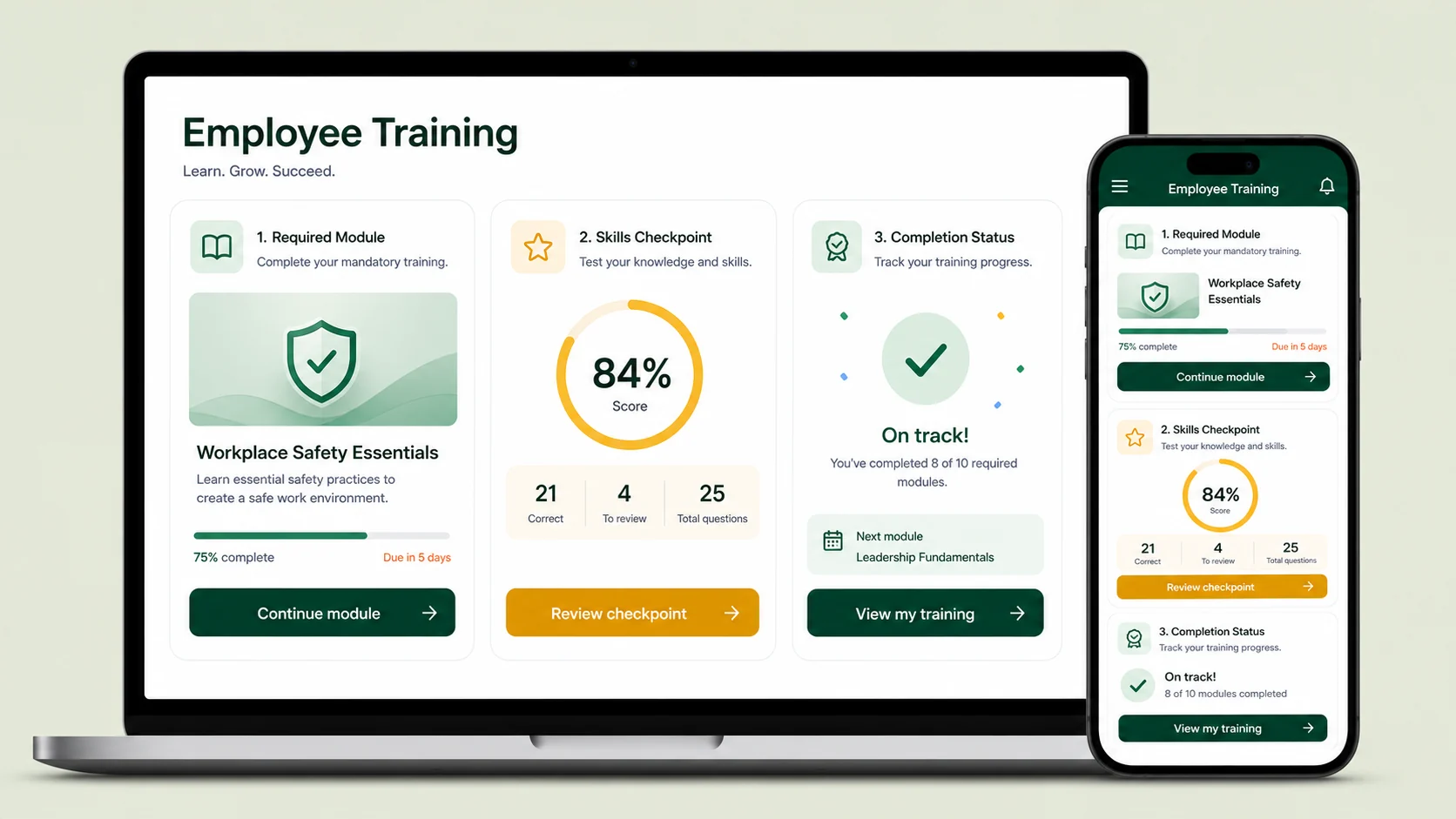 Employee Training App preview