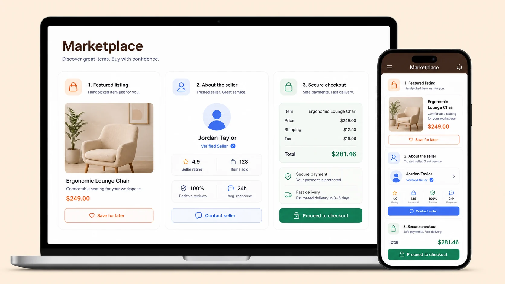 Marketplace App preview