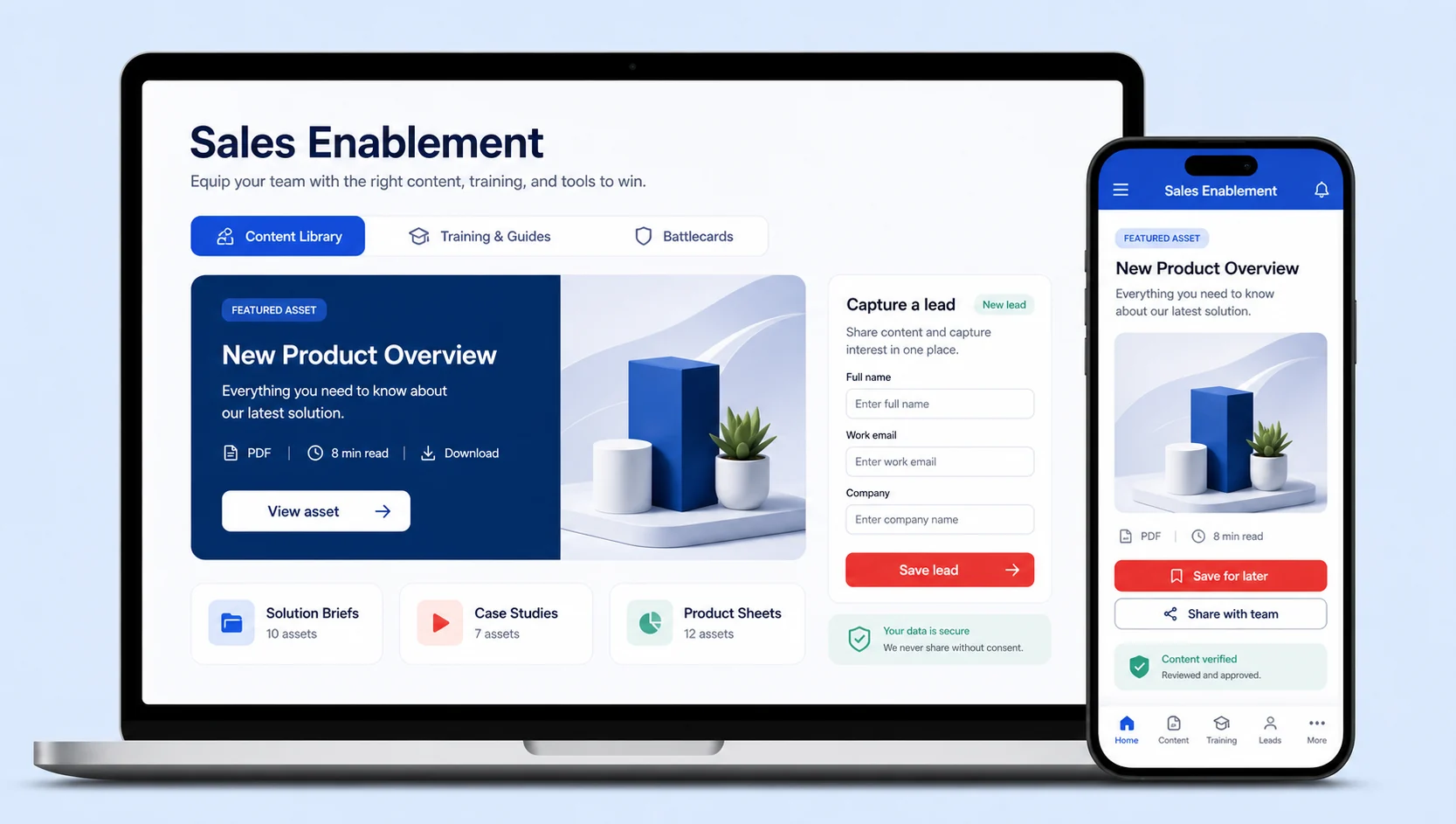 Sales Enablement preview