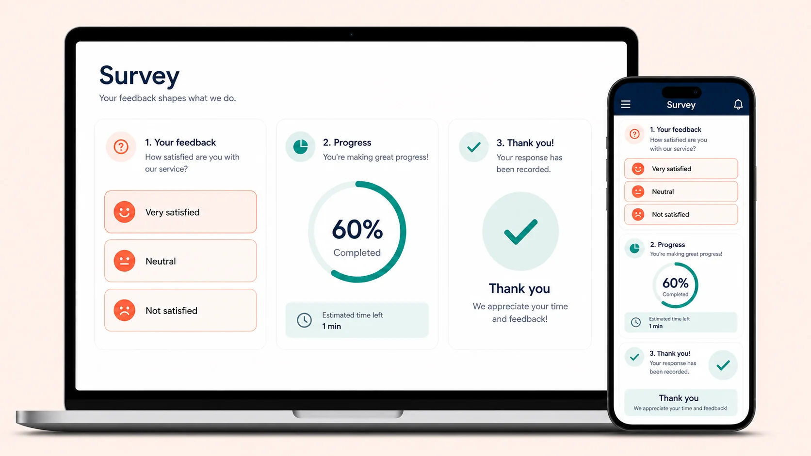 Survey Mobile App preview