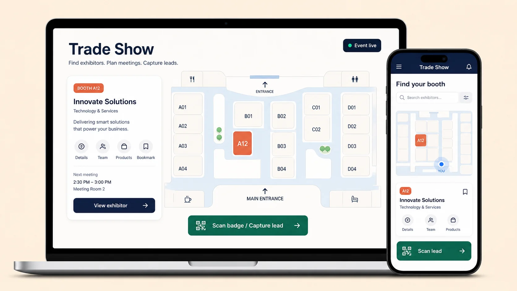 Trade Show App preview