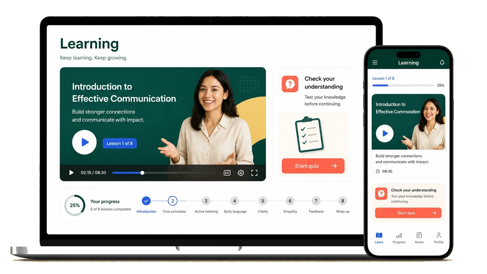 Learning solution preview