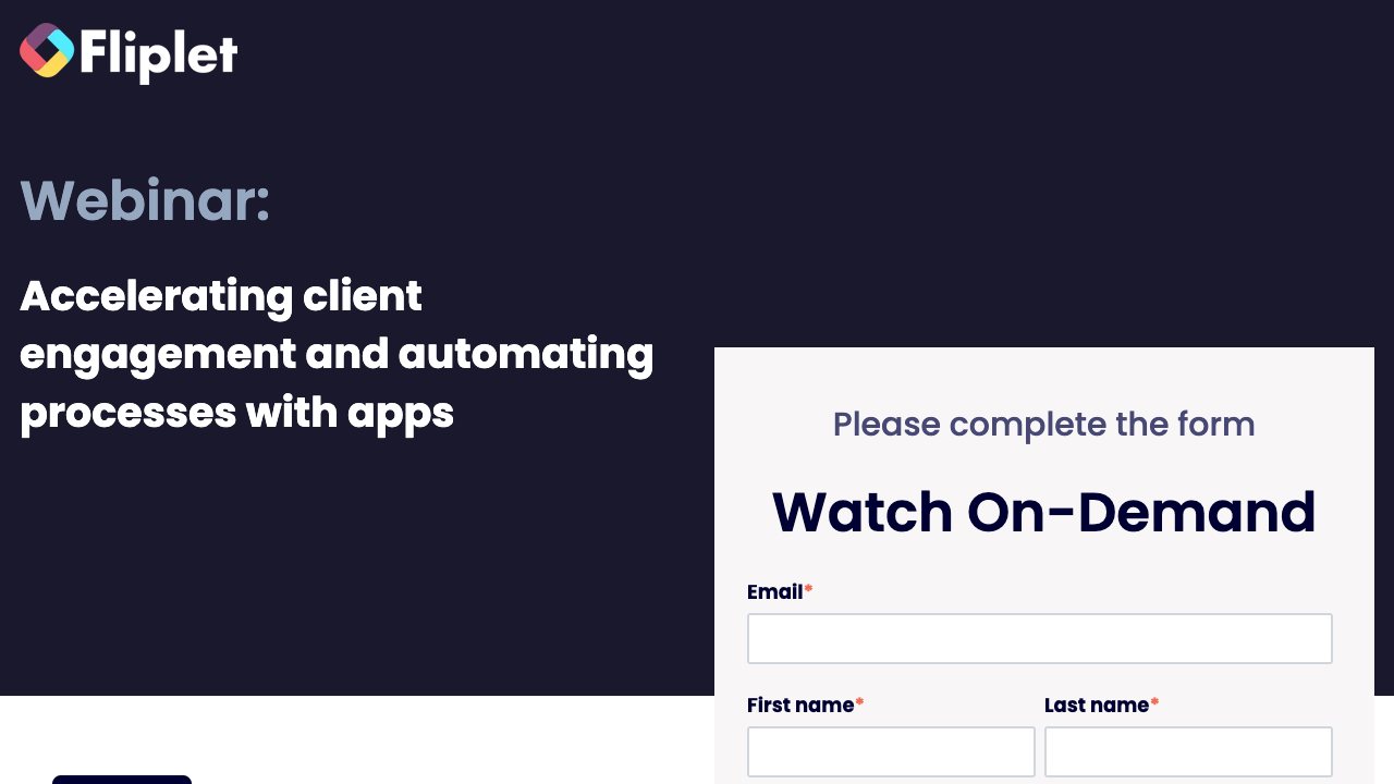 Image for Accelerating client engagement and automating processes with apps