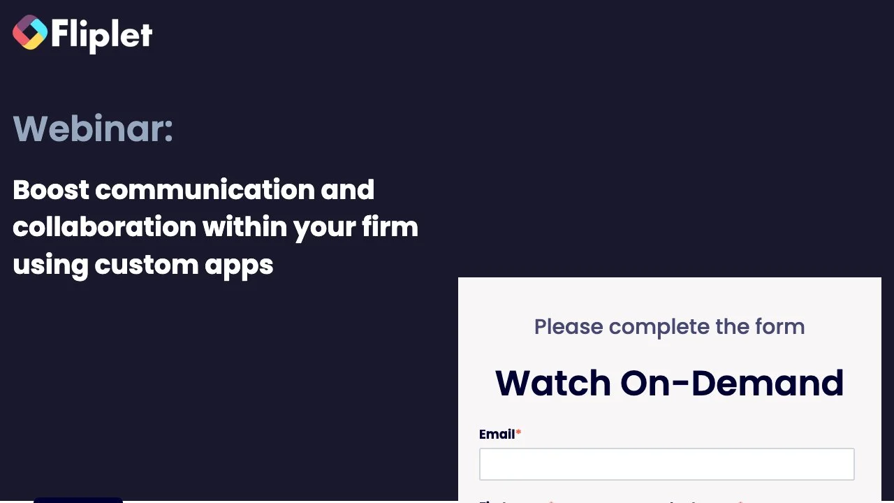 Image for Boost communication and collaboration within your firm using custom apps