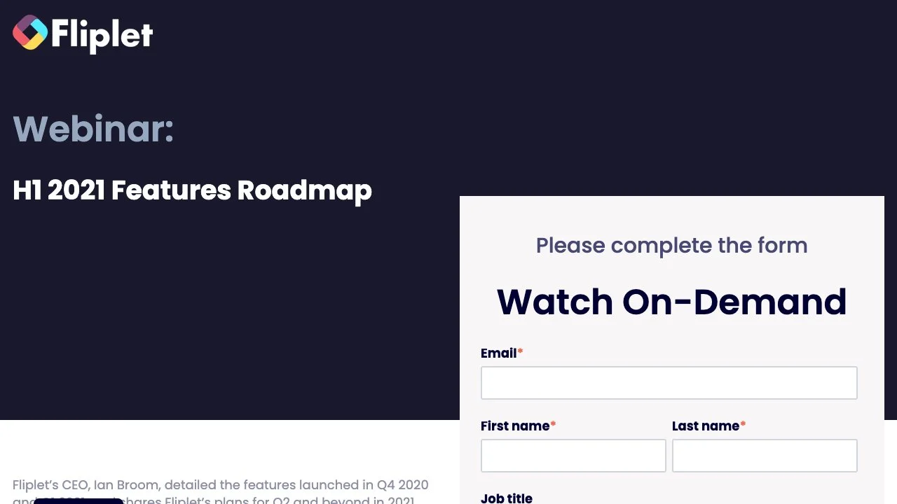 Image for H1 2021 Features Roadmap Webinar