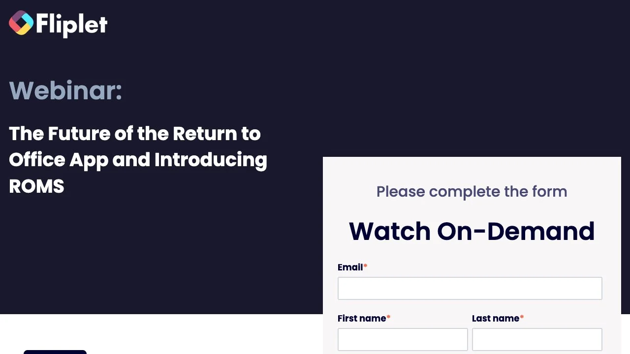 Image for The Future of the Return to Office App and introducing ROMS
