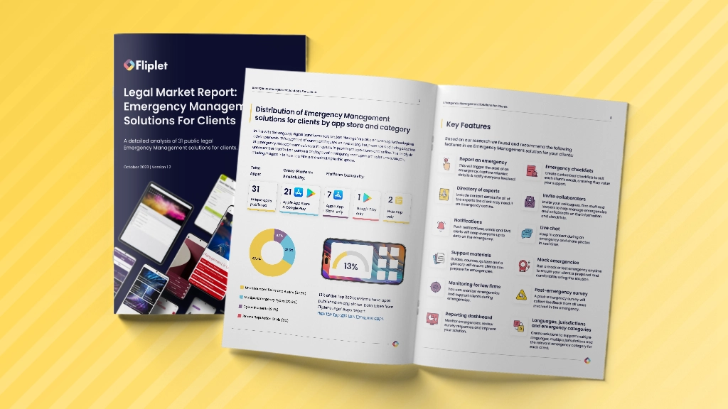 Legal Market Report: Emergency Management Solution for Clients