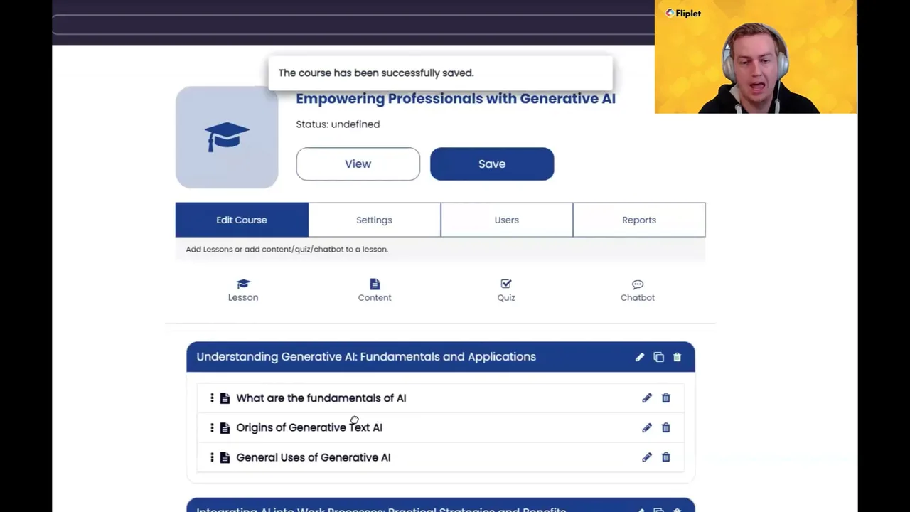 AI Learning Chatbot Demo FINAL video thumbnail