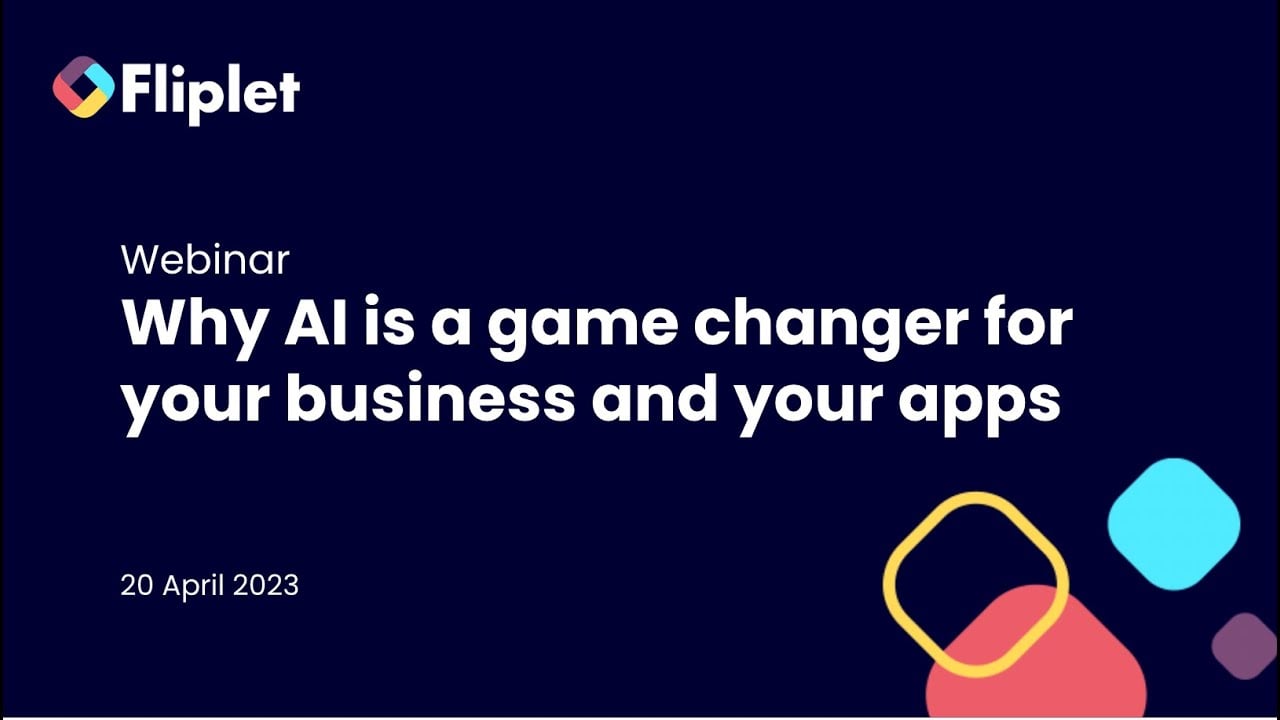 Why AI is a game changer for your business and your apps