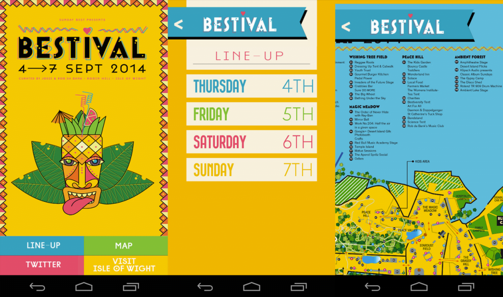 festival apps