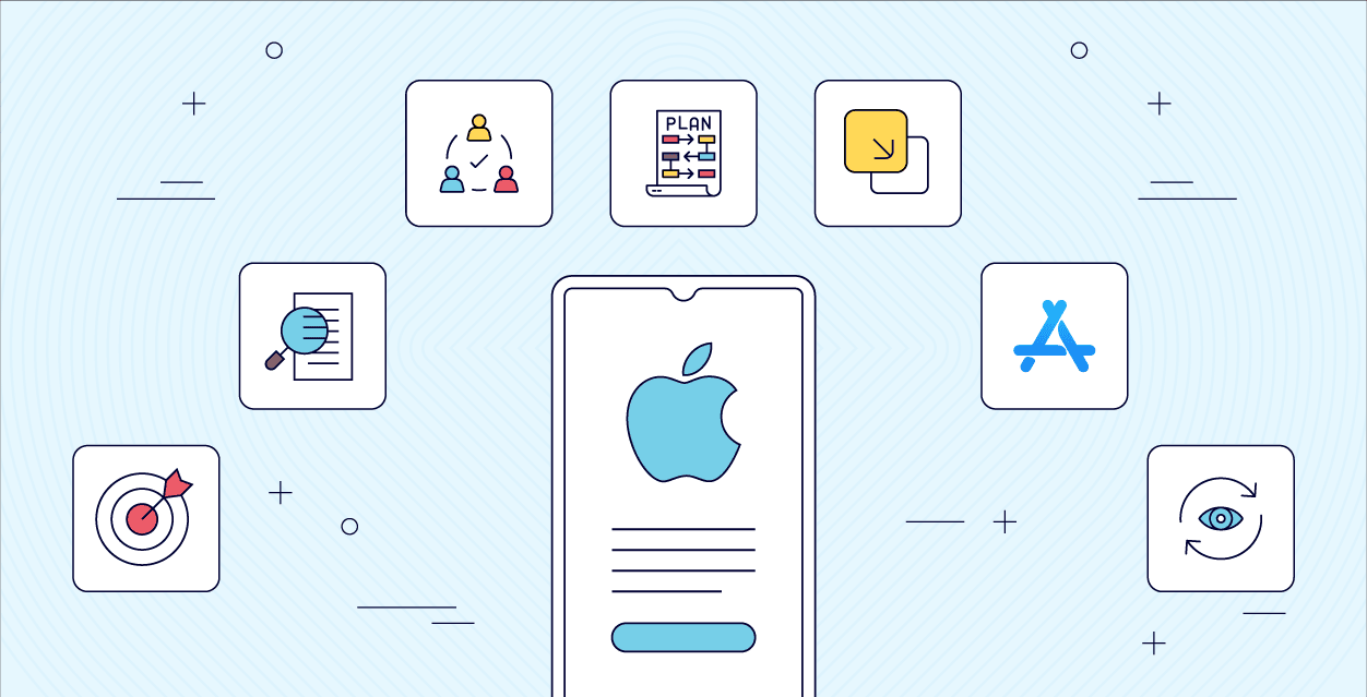 7 steps to make an iphone app - Cover Image making an app for iphone