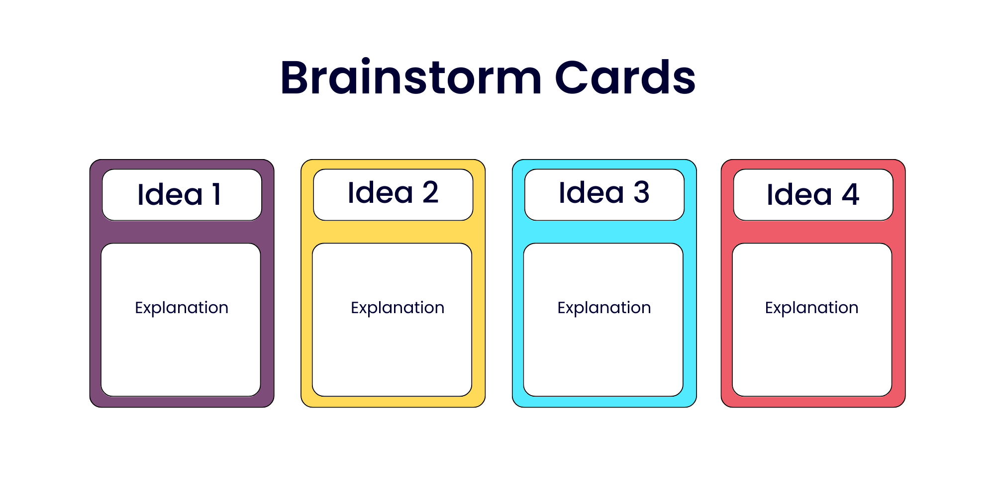 brainstorm cards