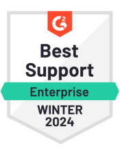 Logo for best support winter 2024 g2
