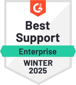 Logo for g2-best-support-enterprise-winter-2025