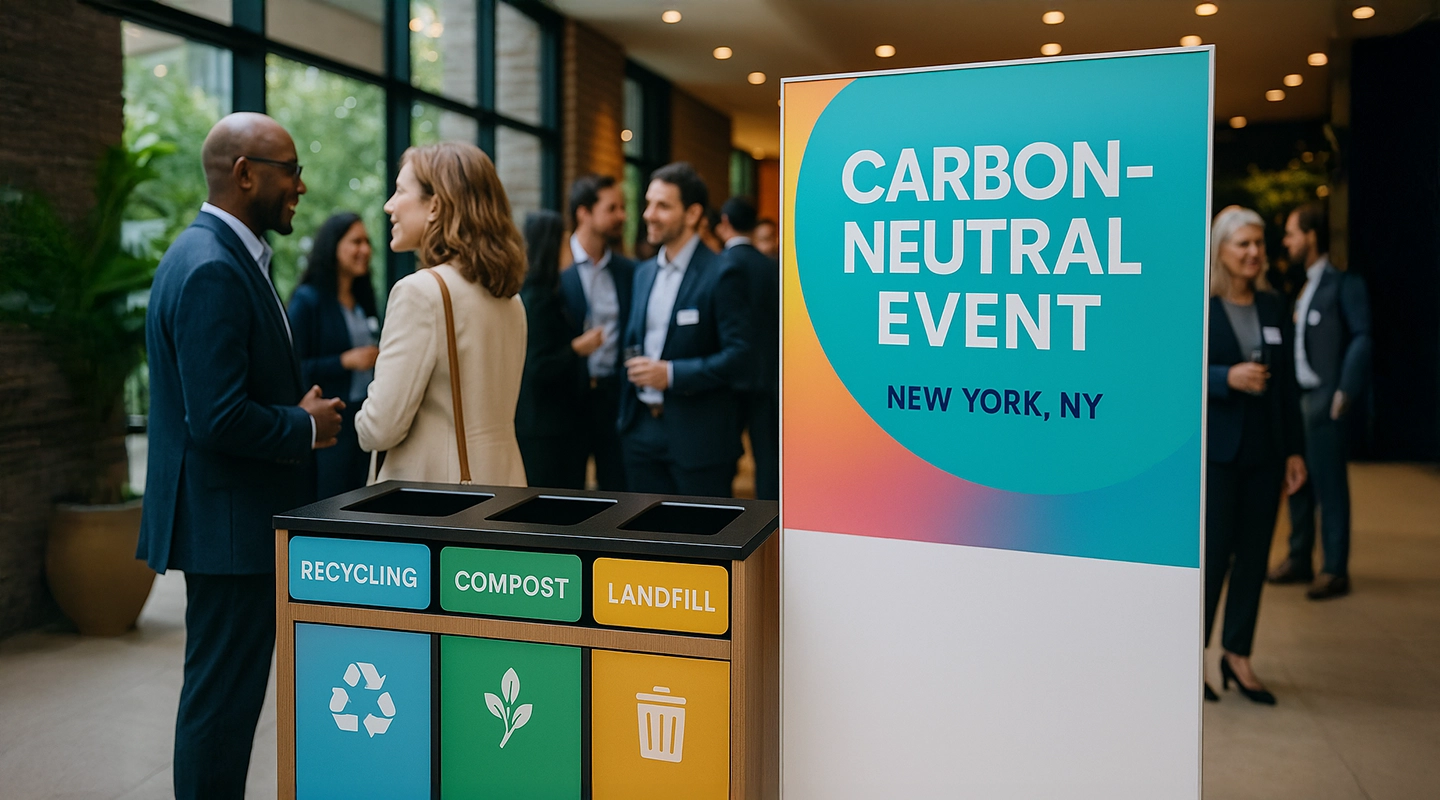 Business Benefits of a Sustainable Event Image