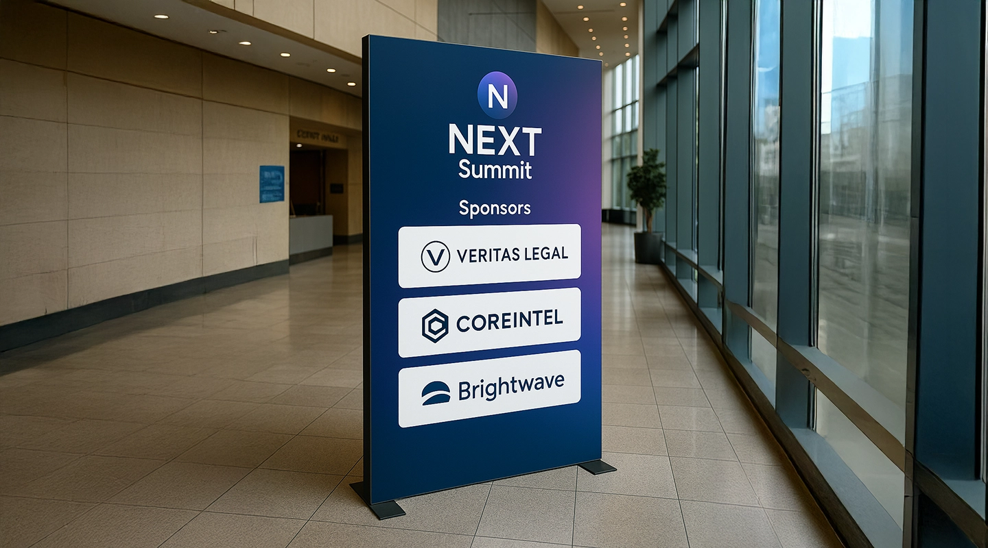 Sponsor Branding Event Signage Image
